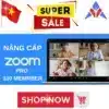 ZOOM PRO nâng cấp chính hãng 100 member