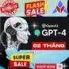 ChatGPT 4o Plus Gói 02 tháng