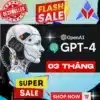 ChatGPT 4o Plus Gói 03 tháng