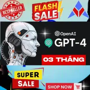 ChatGPT 4o Plus Gói 03 tháng