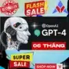 ChatGPT 4o Plus Tài Khoản Cấp