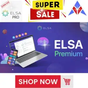 Gói học tiếng Anh Elsa Premium Chính Hãng