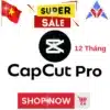 Capcut Pro gói nâng cấp 12 tháng
